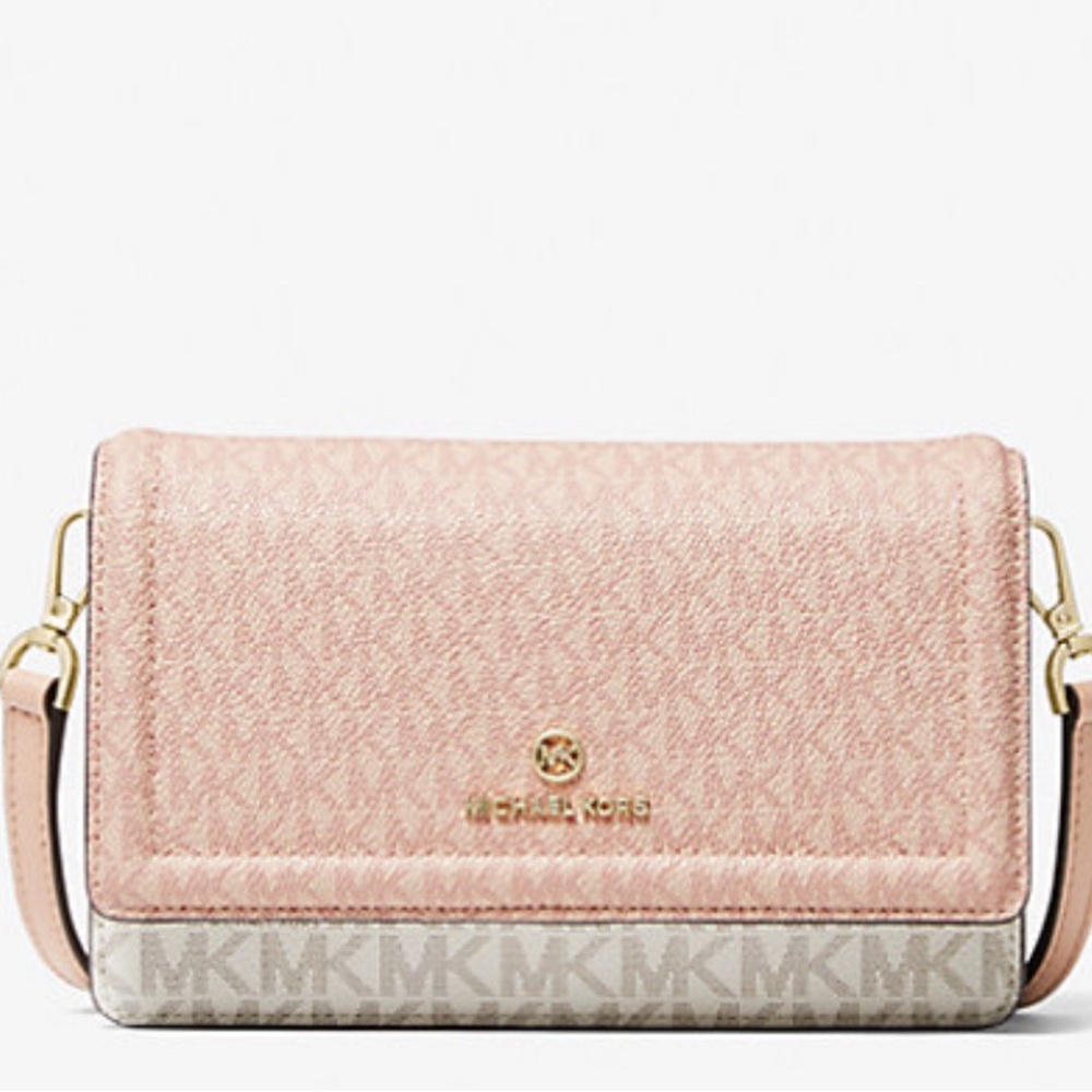 Michael Kors Jet Set Small Smartphone Crossbody Bag - Picture 7 of 8